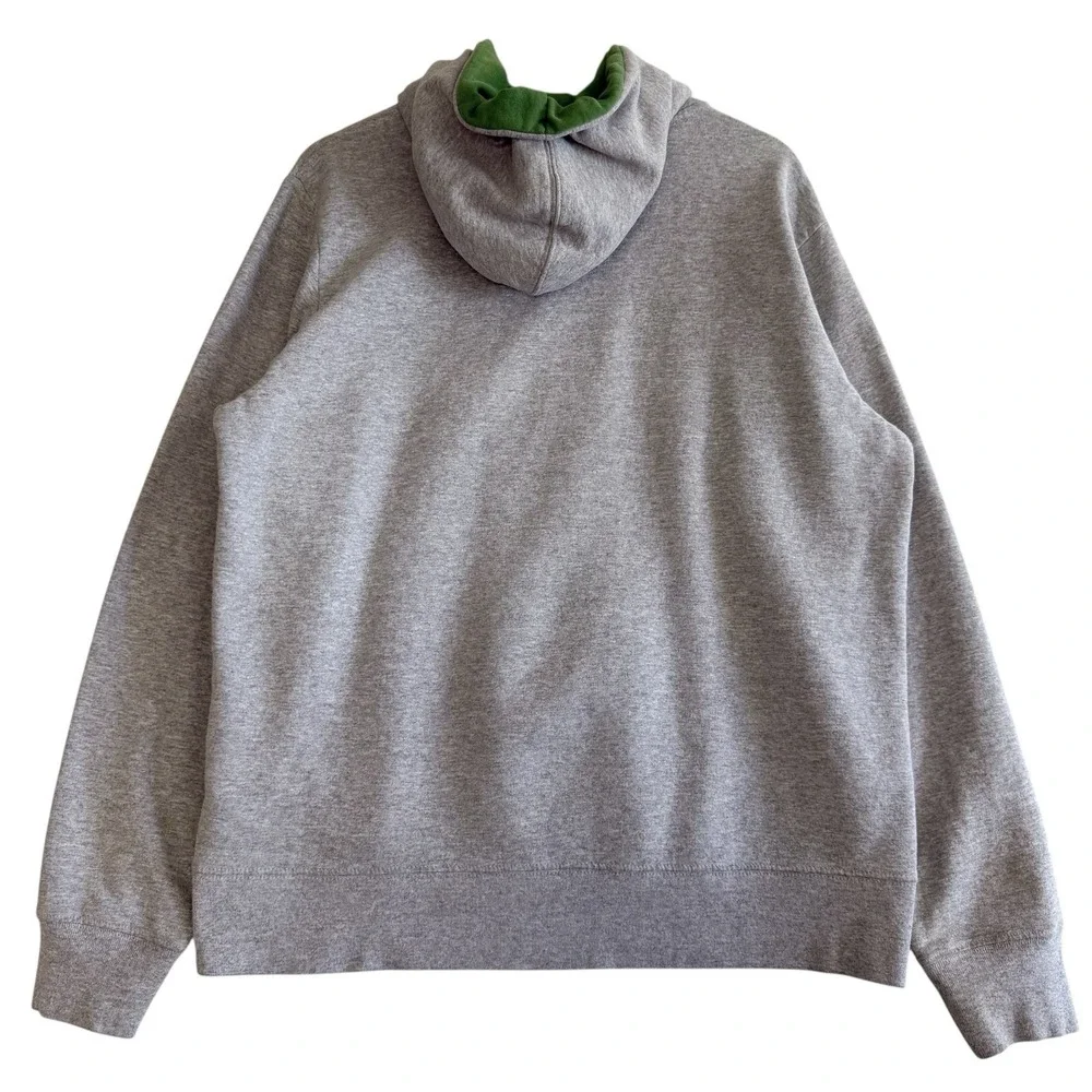The North Face 1968 Never Stop Exploring Gray Green‎ Pullover Hoodie Classic L